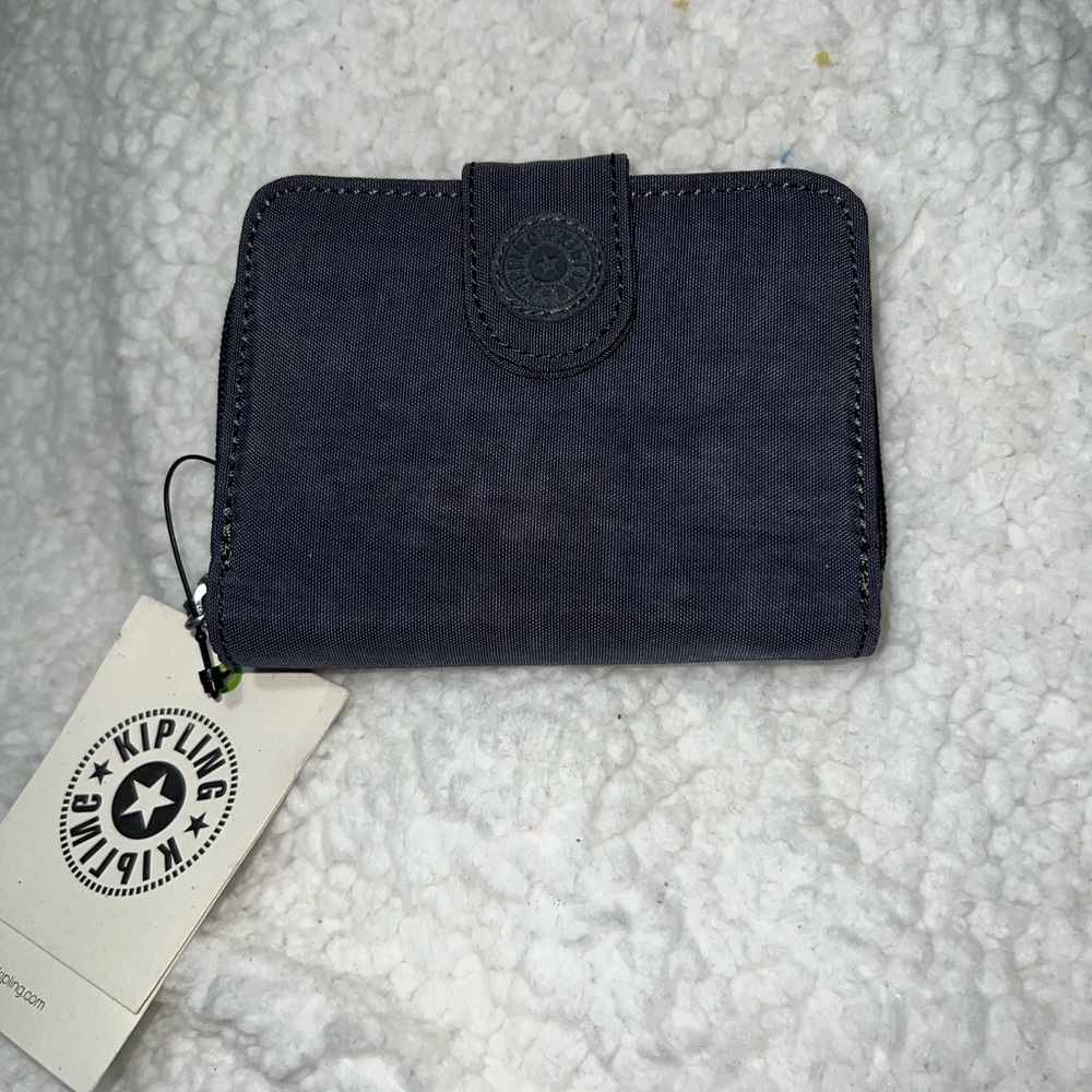 Blue Kipling small wallet, new with tags